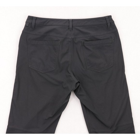 Lululemon ABC Classic-Fit Pants Men's 31 X 32 Gray 5 Pocket Warpstreme Polyester - Picture 3 of 7